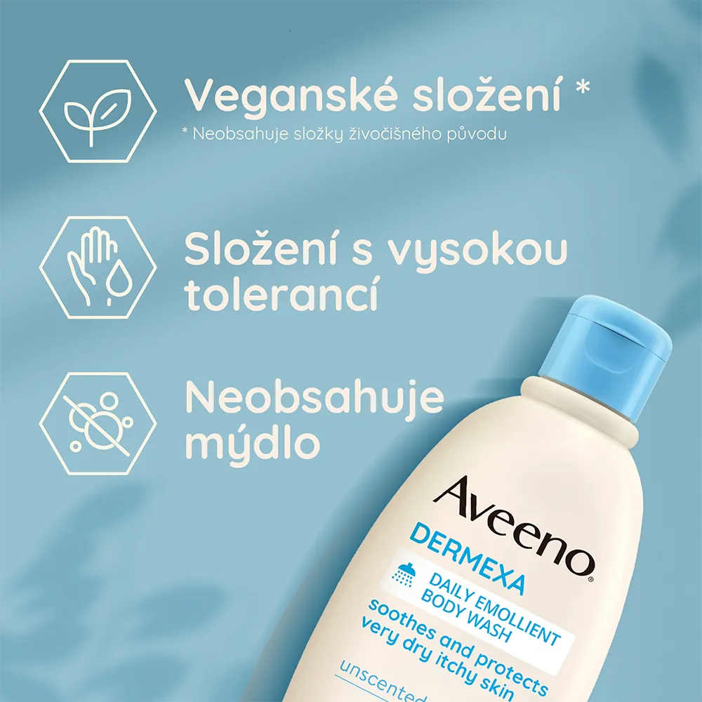 Aveeno Dermexa Sprchový gel 300 ml