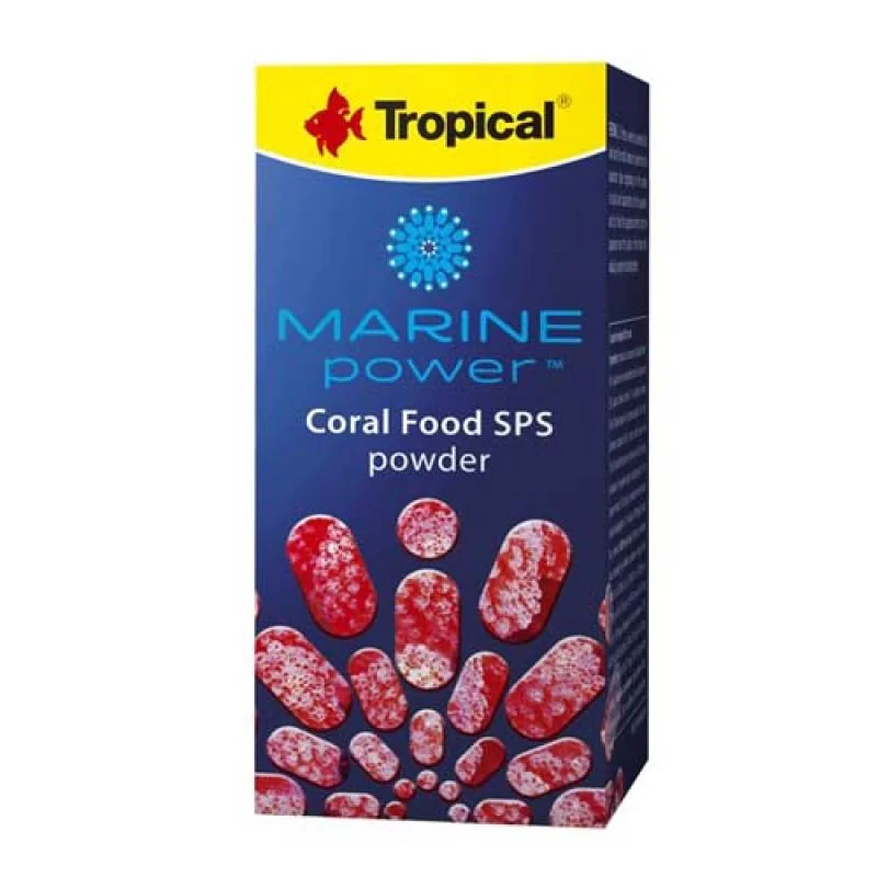 Tropical Marine Power Coral Food SPS 100ml/70g krmivo ve formě prášku pro korály