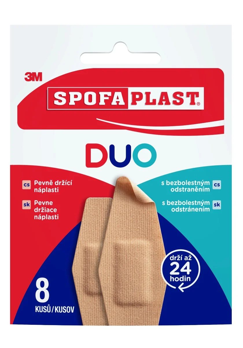 3M Spofaplast 612 DUO náplasti obálka 8 ks