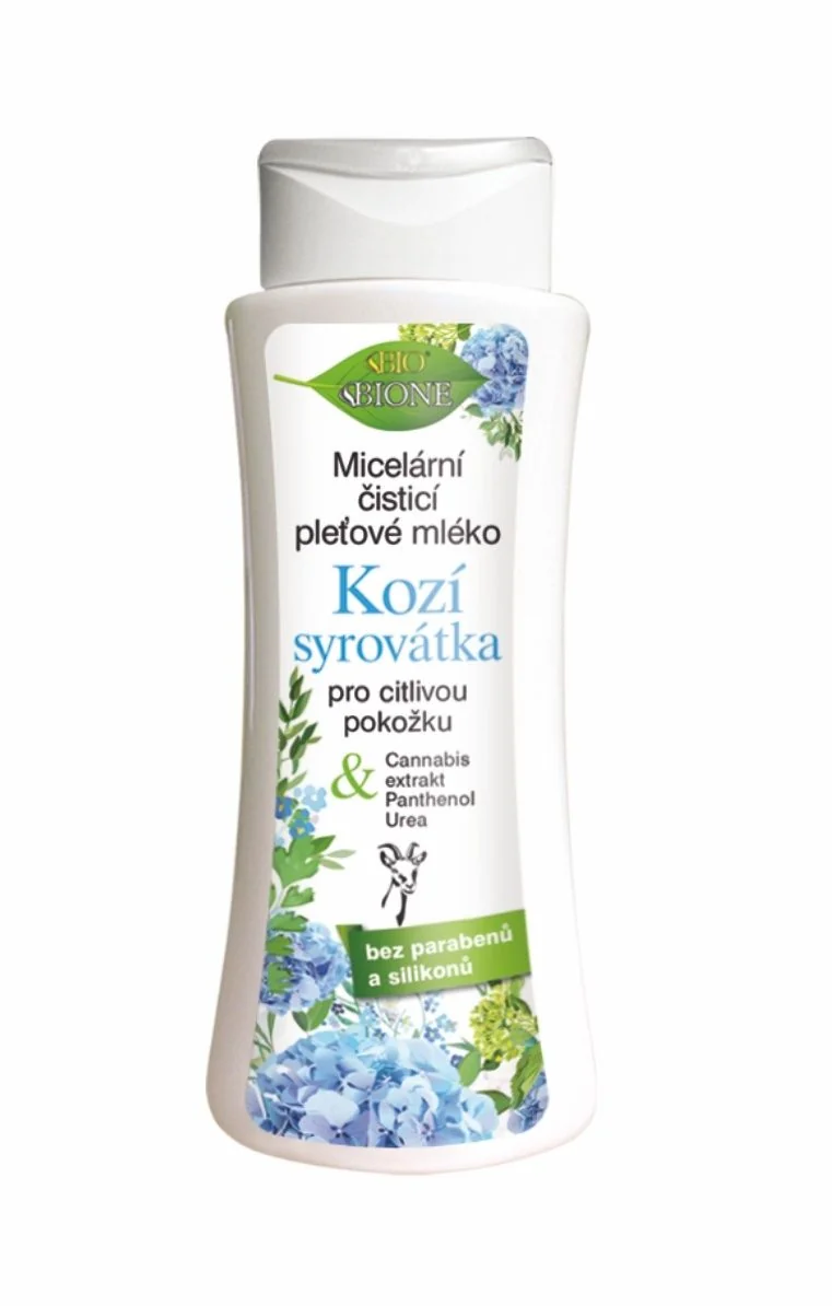 BIO BIONE Kozí syrovátka Micelární čisticí pleťové mléko 255 ml