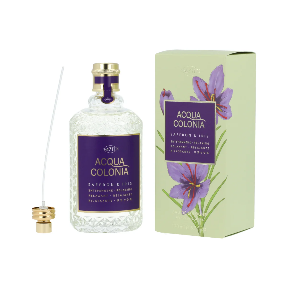 4711 Acqua Colonia Saffron & Iris EDC 170 ml UNISEX