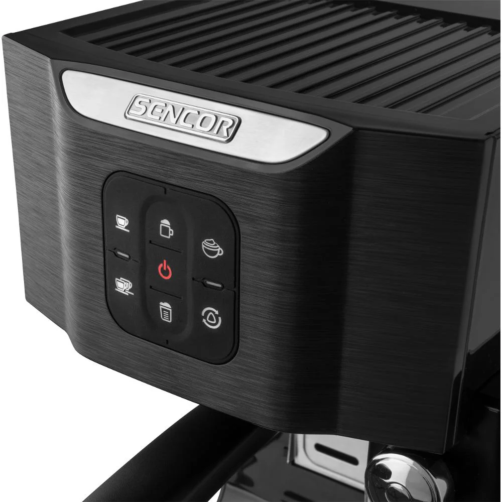 SENCOR SES 4040BK Espresso poloautomatický pákový kávovar černý