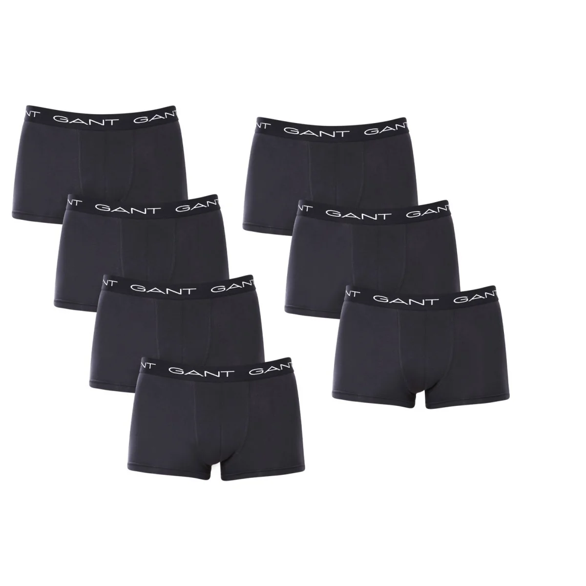 GANT 7PACK pánské boxerky černé (900017003-005) L 