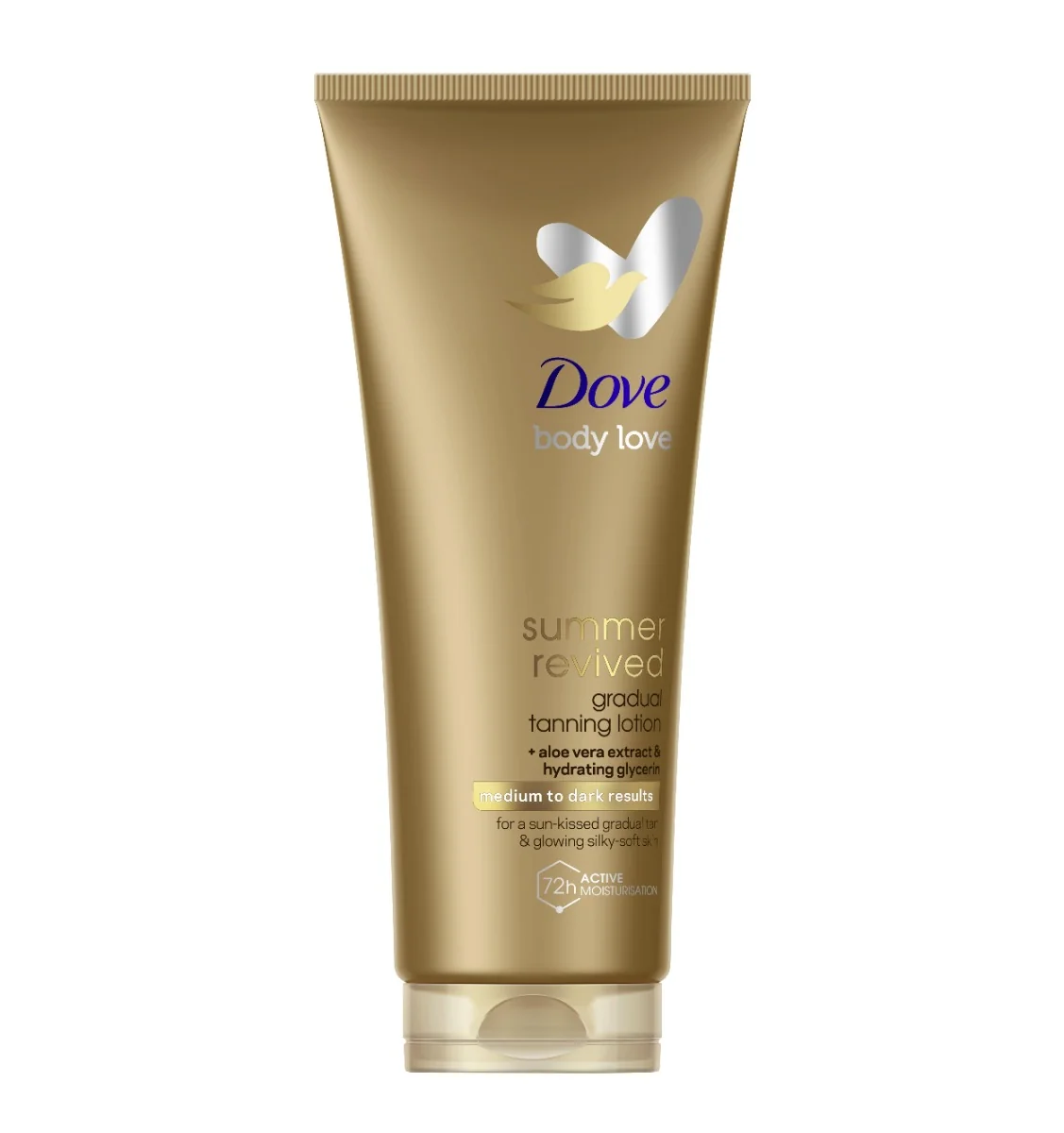 Dove Dark samoopalovací tělové mléko 200 ml