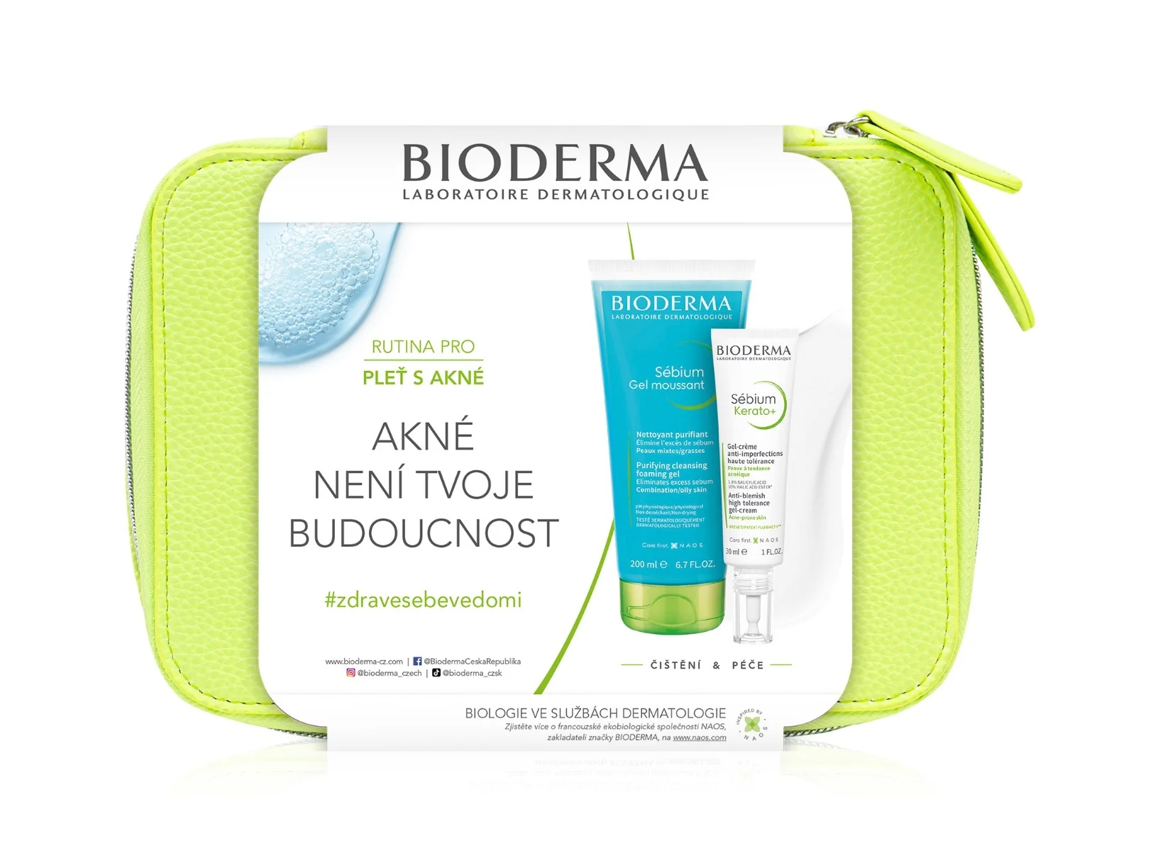 BIODERMA Sébium Sada na pleť se sklony k akné dárkový balíček 2 ks