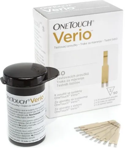 One Touch Verio testovací proužky 50 ks