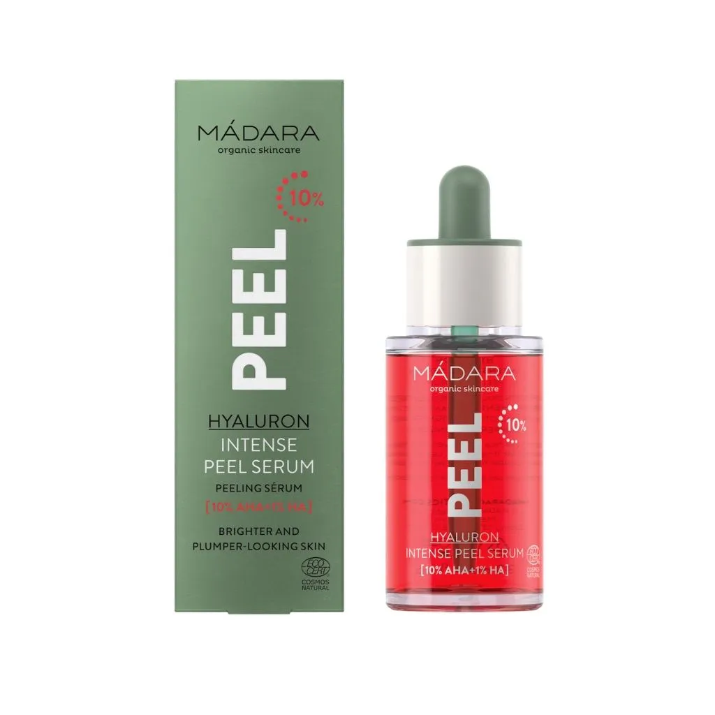 MÁDARA PEEL Hyaluronové intenzivní peelingové sérum s AHA kyselinami 30 ml