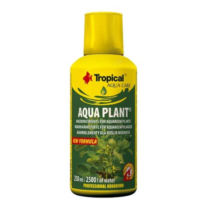 Tropical Aqua Plant 250ml na 2.500l tekuté hnojivo pro akvarijní rostliny