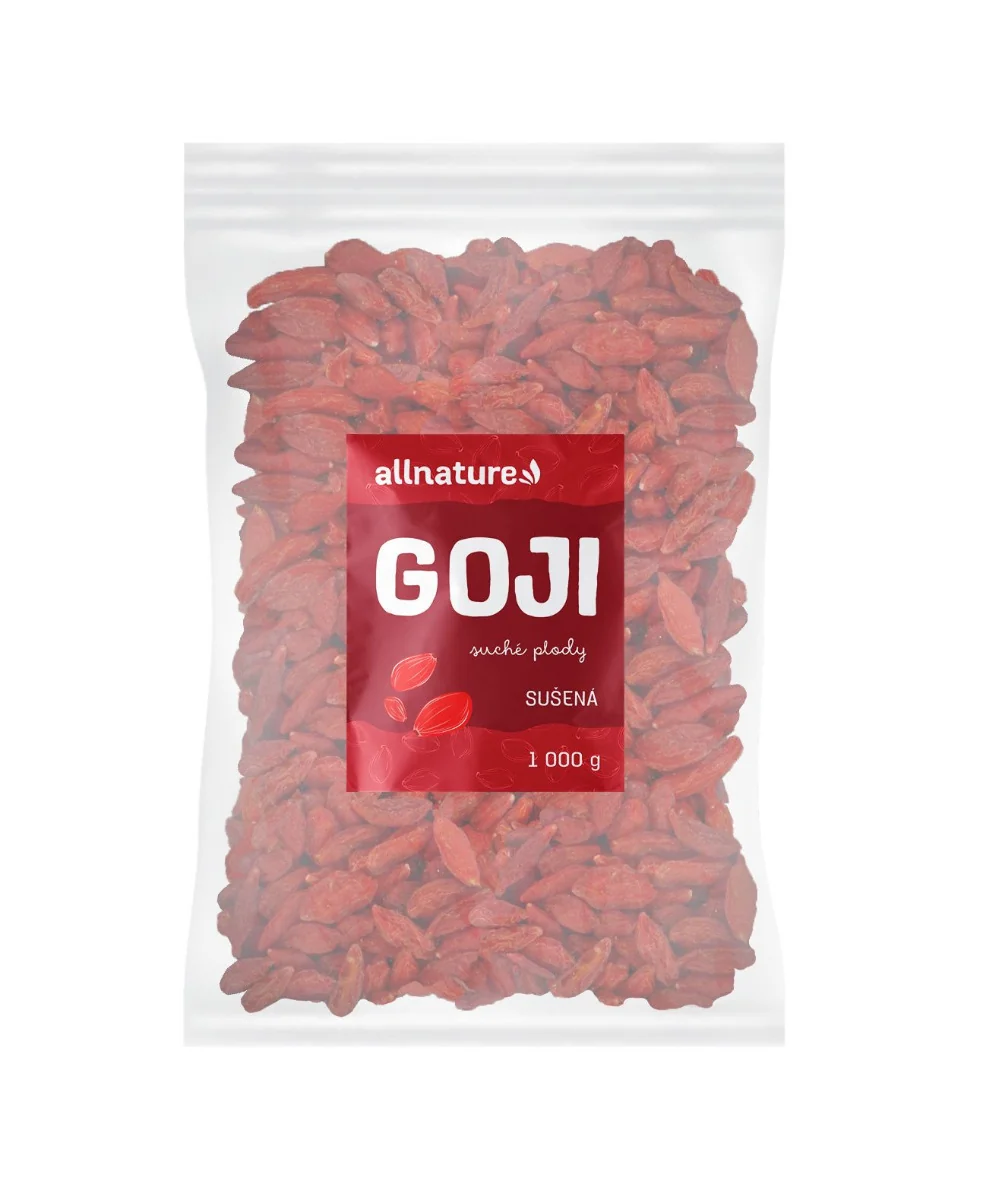 Allnature Goji sušené plody 1000 g