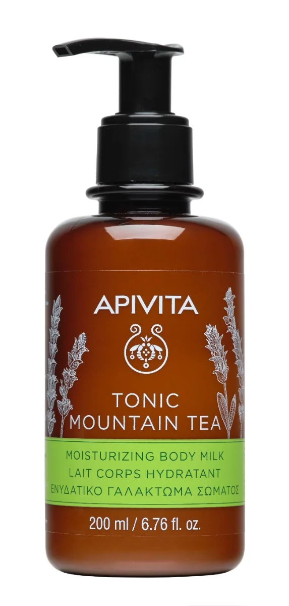 APIVITA Tonic Mountain Tea hydratační tělové mléko 200 ml