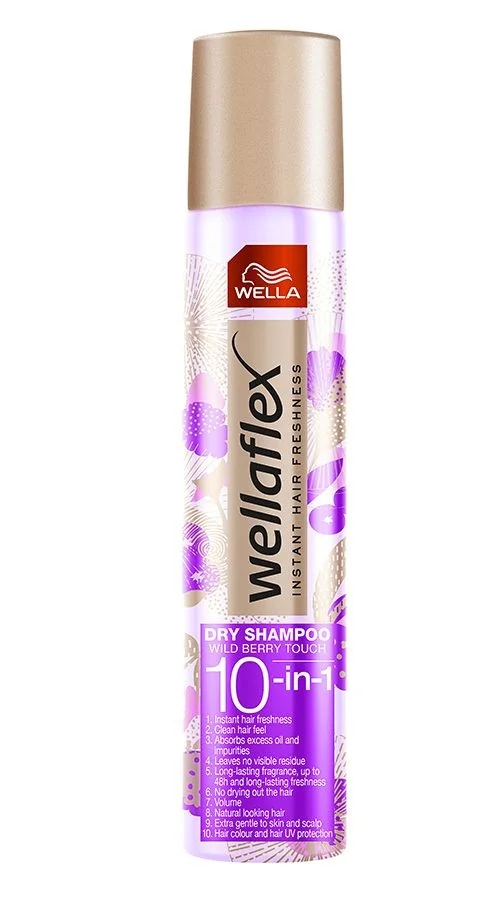 Wella Wellaflex Wild Berry Touch suchý šampon 180 ml