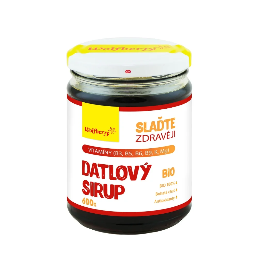 Wolfberry Datlový sirup BIO 600 g