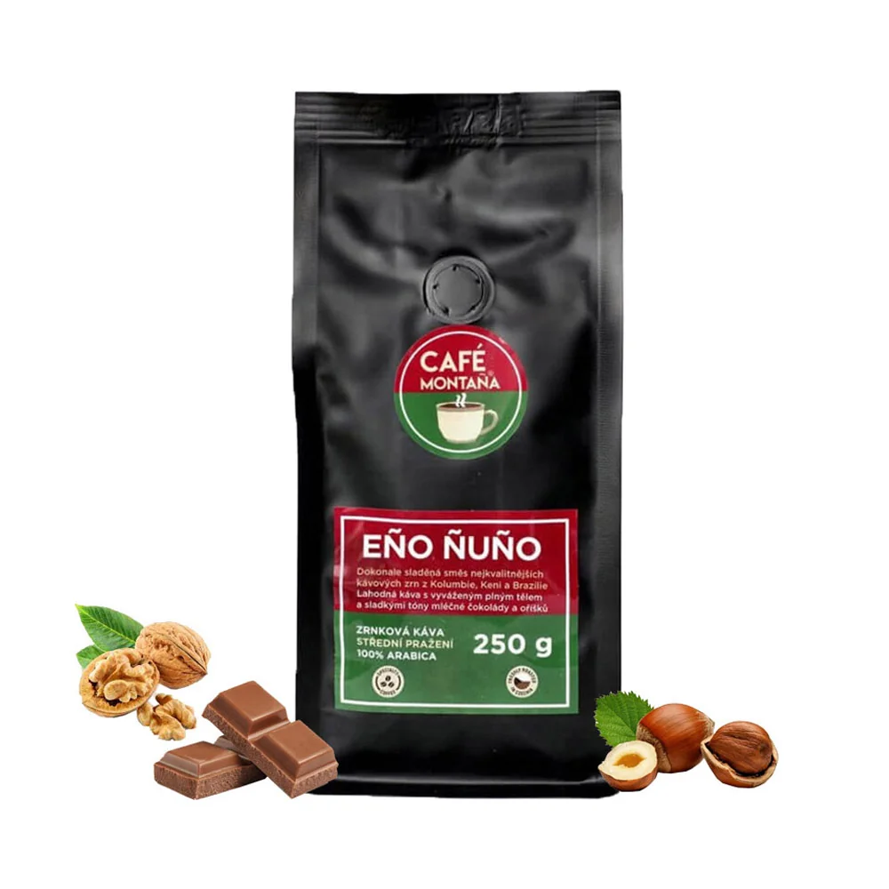 Café Montana Eno Nuno zrnková káva 250 g