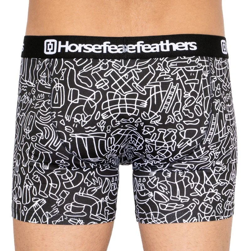 Horsefeathers Pánské boxerky Sidney doodle (AM070C) S 