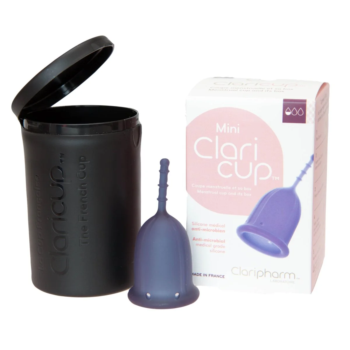 Claricup Menstruační kalíšek Violet 0 (CLAR05) 