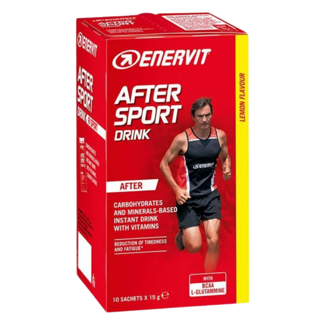 Enervit After Sport Drink 10x15g - citron