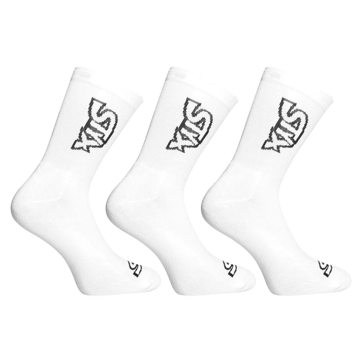 Styx 3PACK ponožky vysoké bílé (3HV1061) L