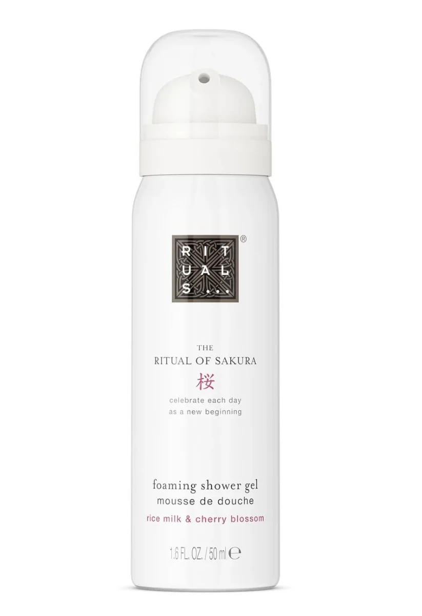 Rituals The Ritual of Sakura Foaming Shower Gel sprchová pěna 50 ml