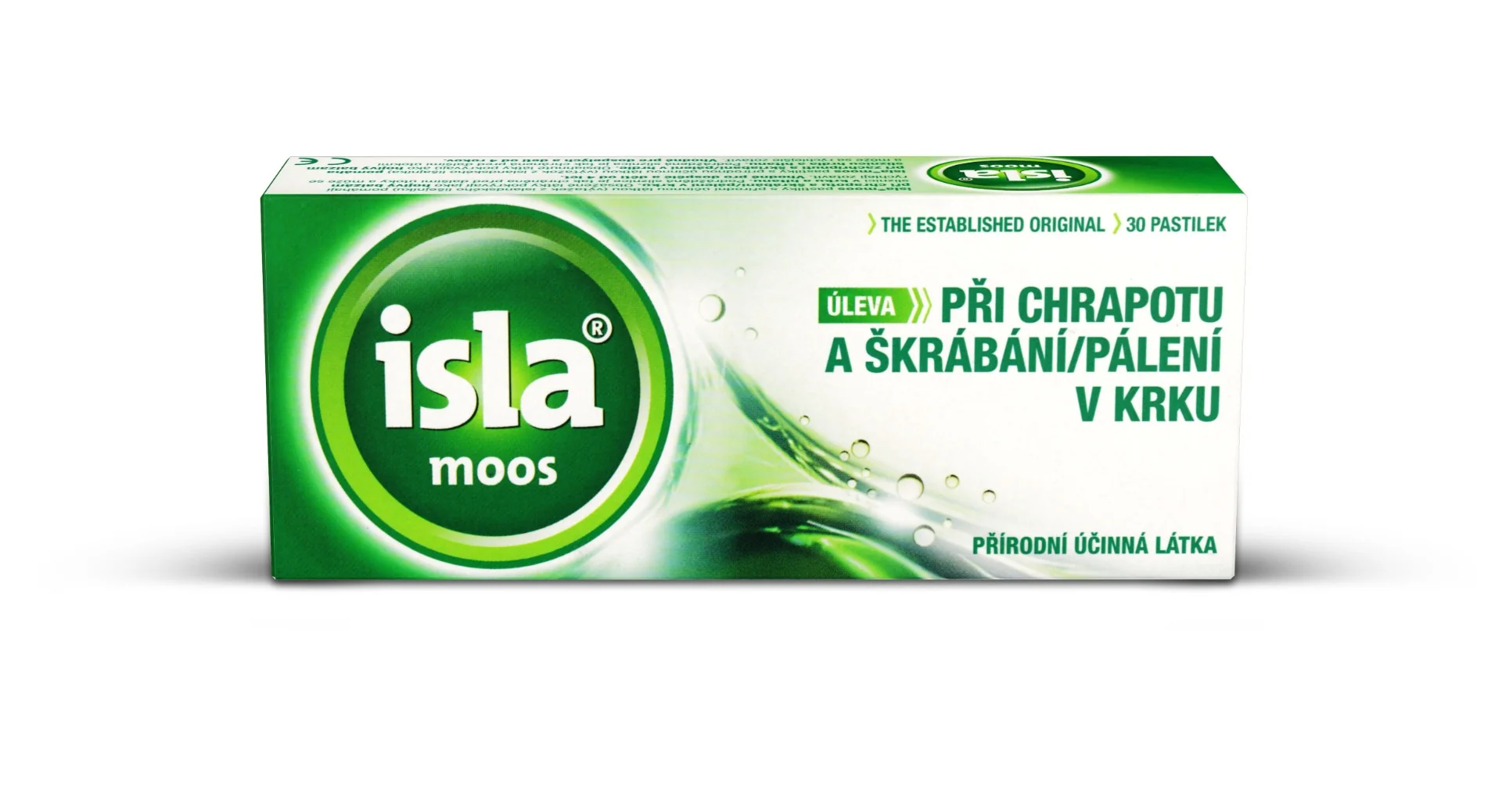 Isla Moos bylinné pastilky 30 pastilek