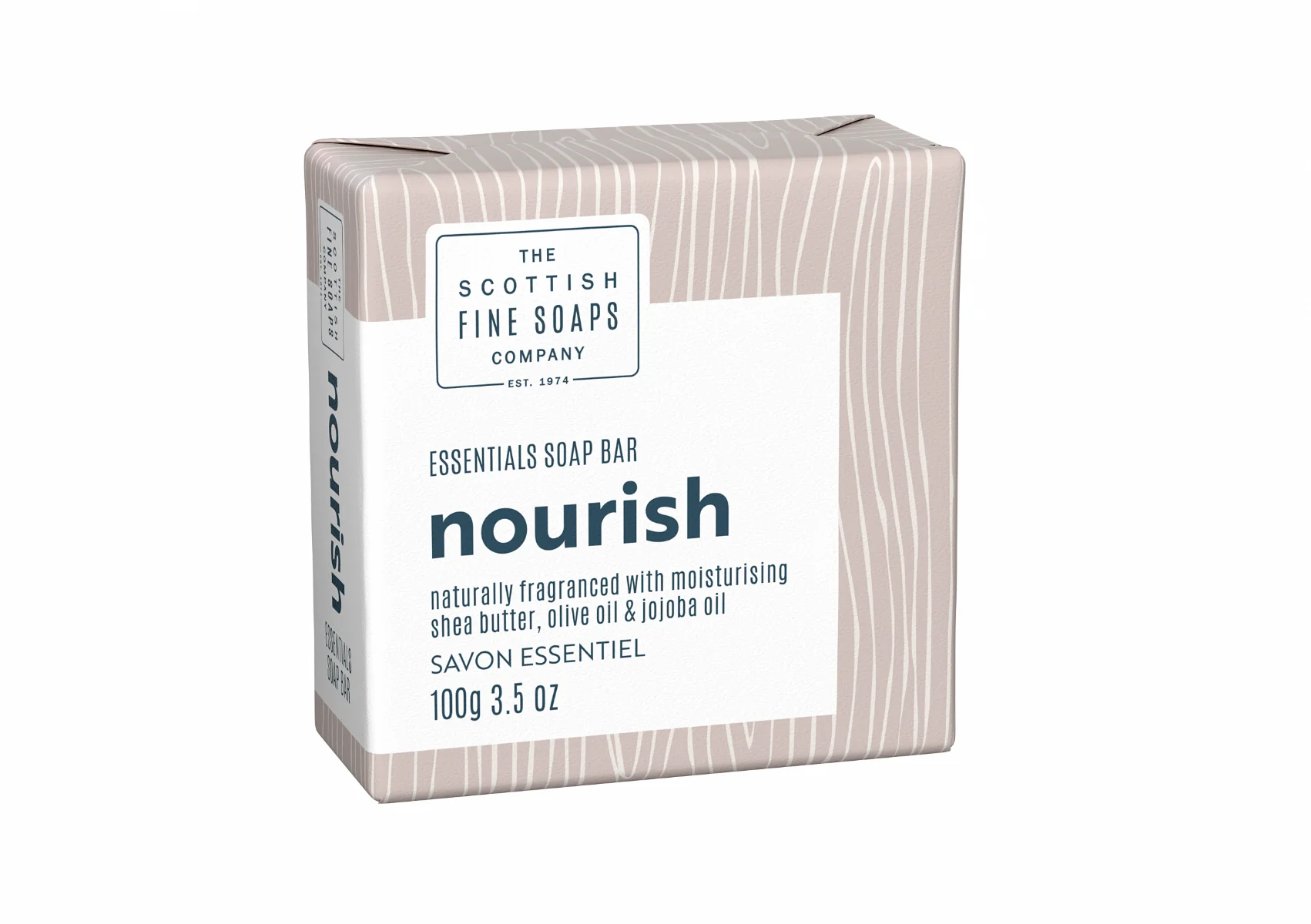 Scottish Fine Soaps Vyživující tuhé mýdlo Nourish - Jojoba & Olivový olej 100 g