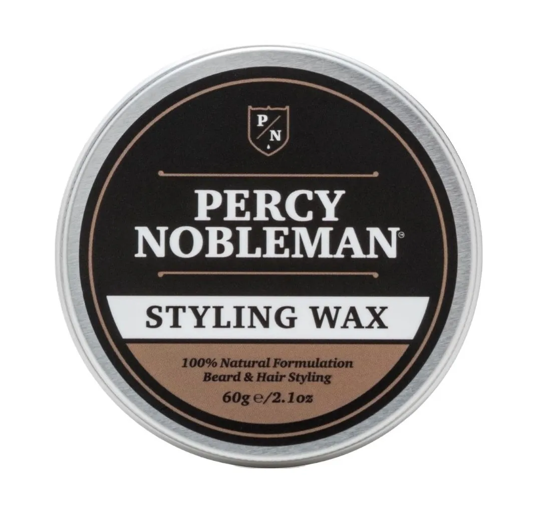 Percy Nobleman Pánský univerzální stylingový vosk na vousy a vlasy 60 g