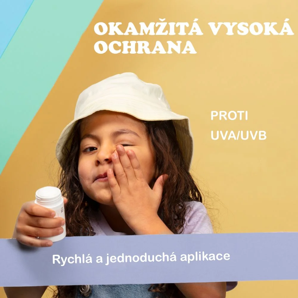 NAIF Ochranná tyčinka na opalování pro děti a miminka SPF50 36 g