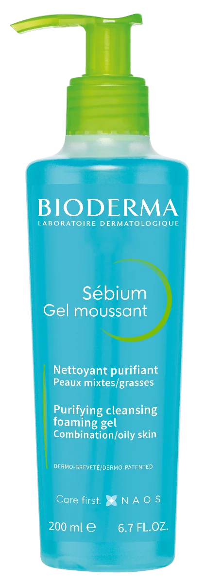 BIODERMA Sébium gel moussant 200 ml