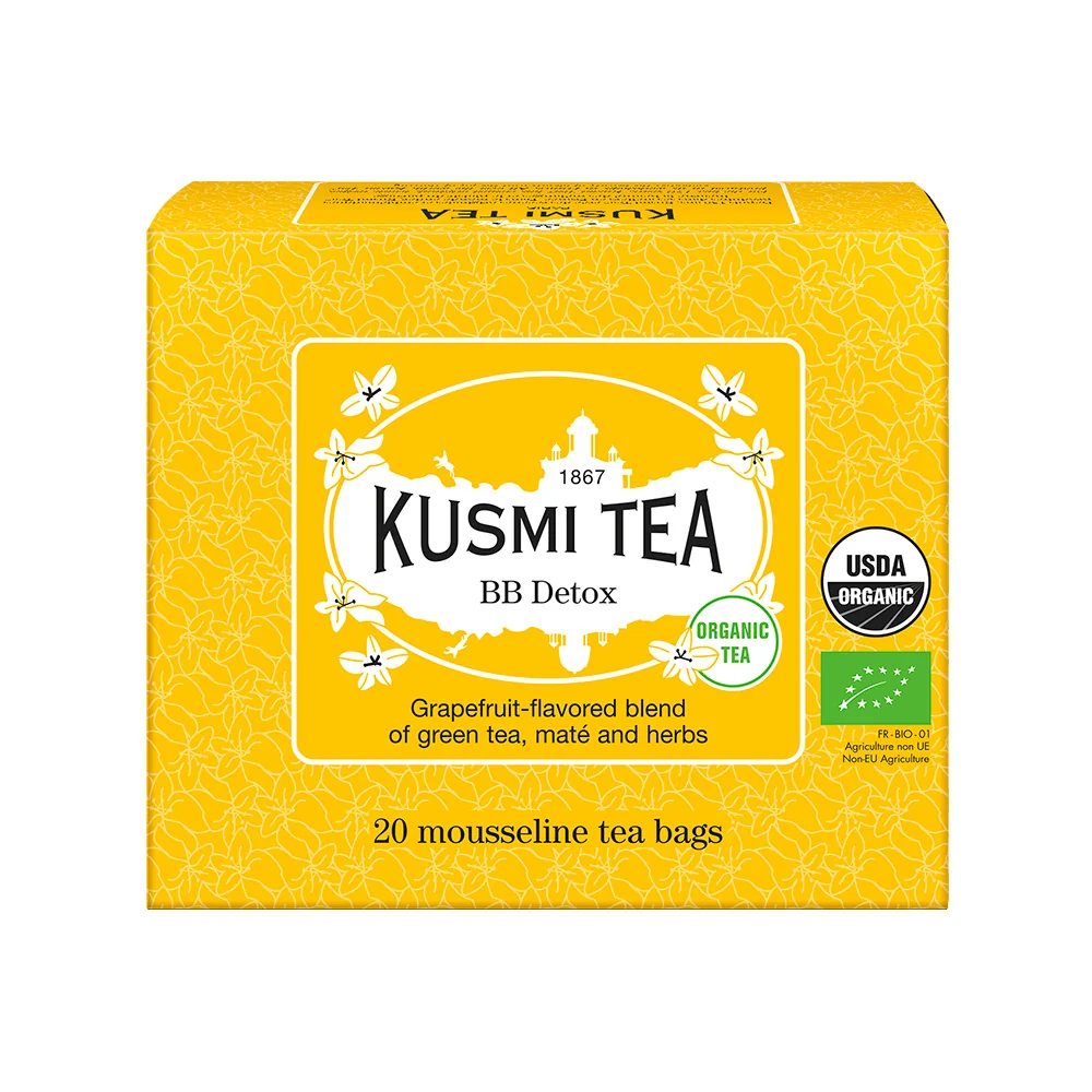 Kusmi Tea Organic BB Detox mušelínové sáčky 20x2 g