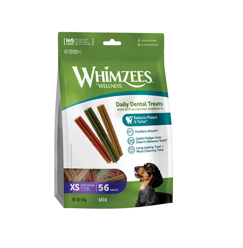 Whimzees Stix XS 56 ks