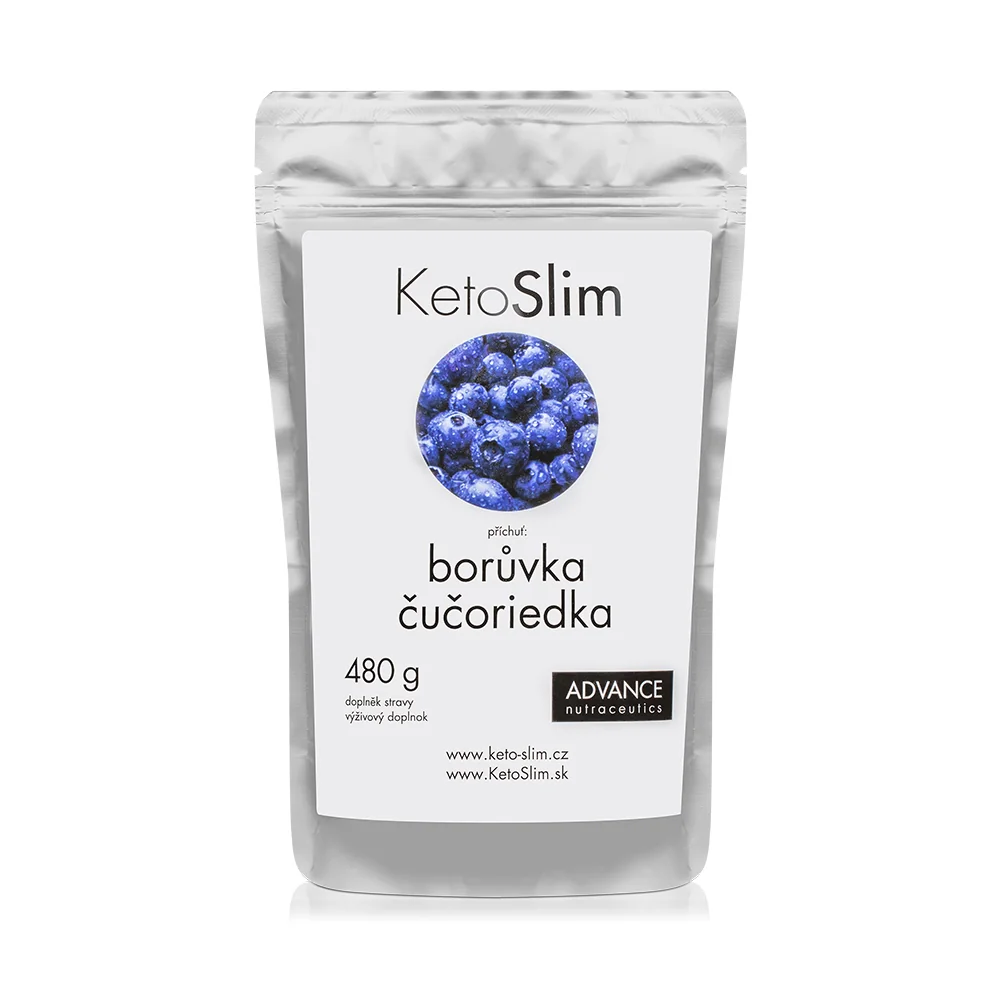 Advance KetoSlim příchuť borůvka 480 g