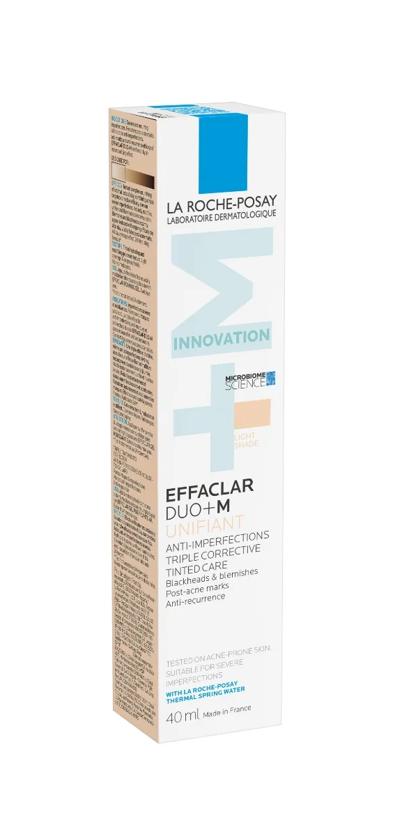 La Roche-Posay Effaclar DUO+ M Light tónovaný krém 40 ml