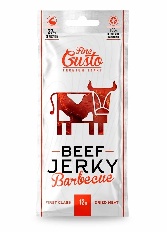 Fine Gusto Hovězí jerky BBQ 12 g