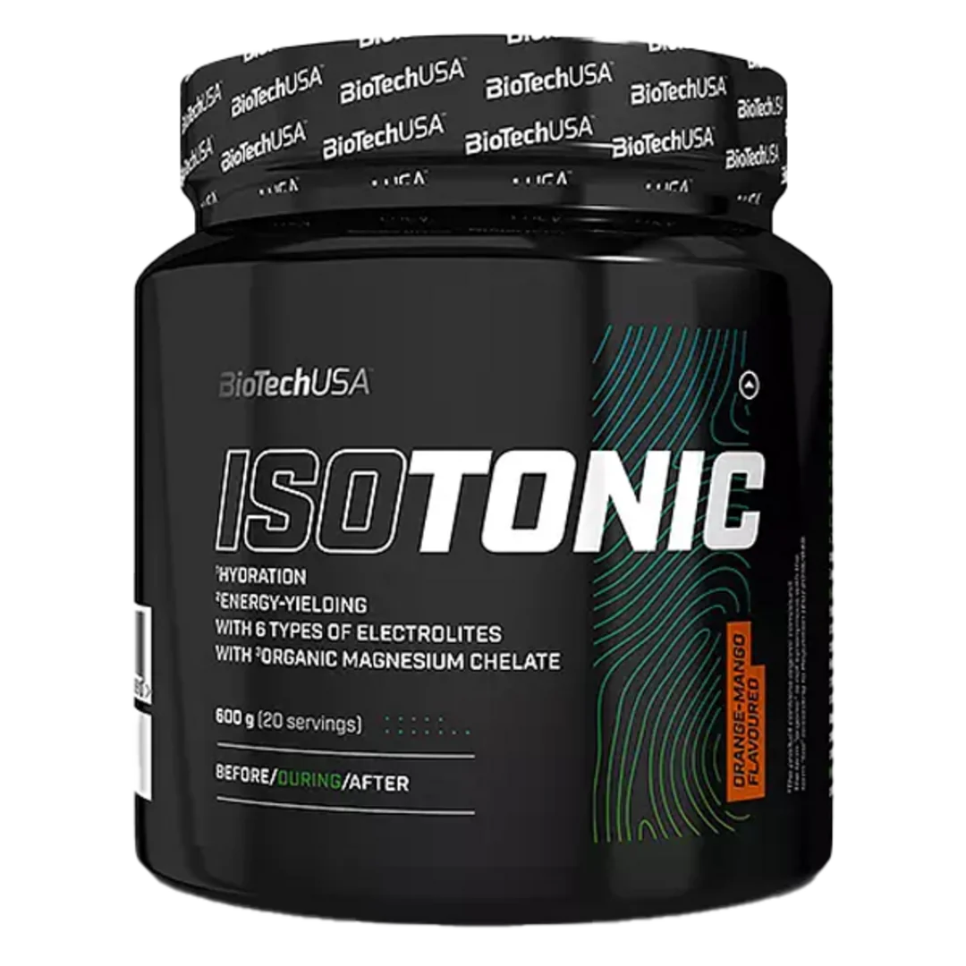 BioTech USA IsoTonic 600g - citronový ledový čaj