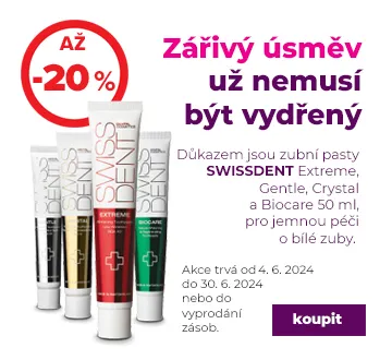 Swissdent 20% sleva (červen 2024)