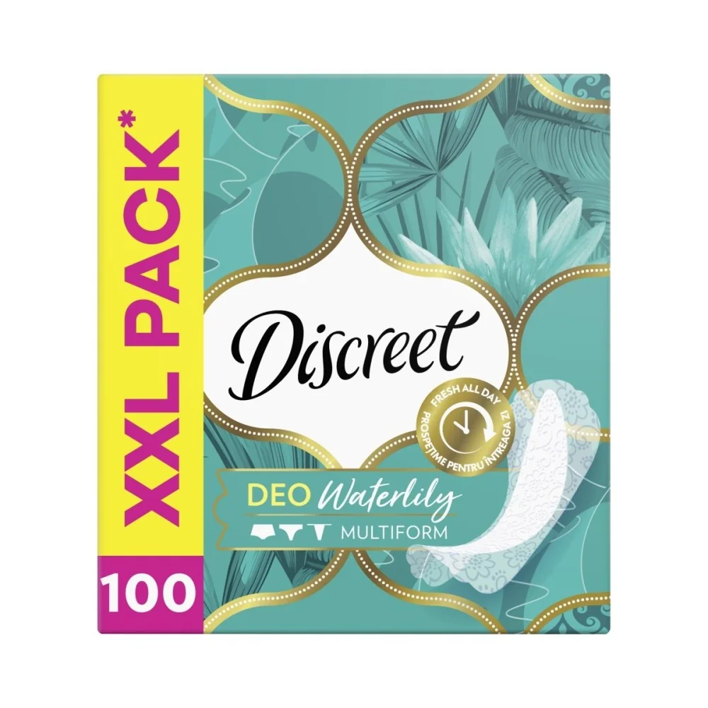 Discreet DEO Waterlily intimky 100 ks