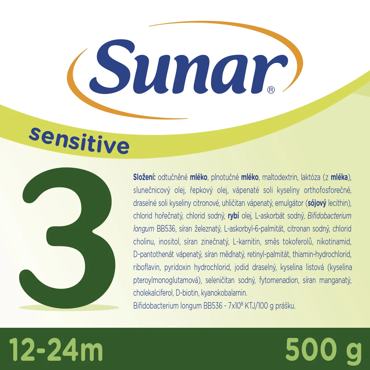 Sunar Sensitive 3 500 g