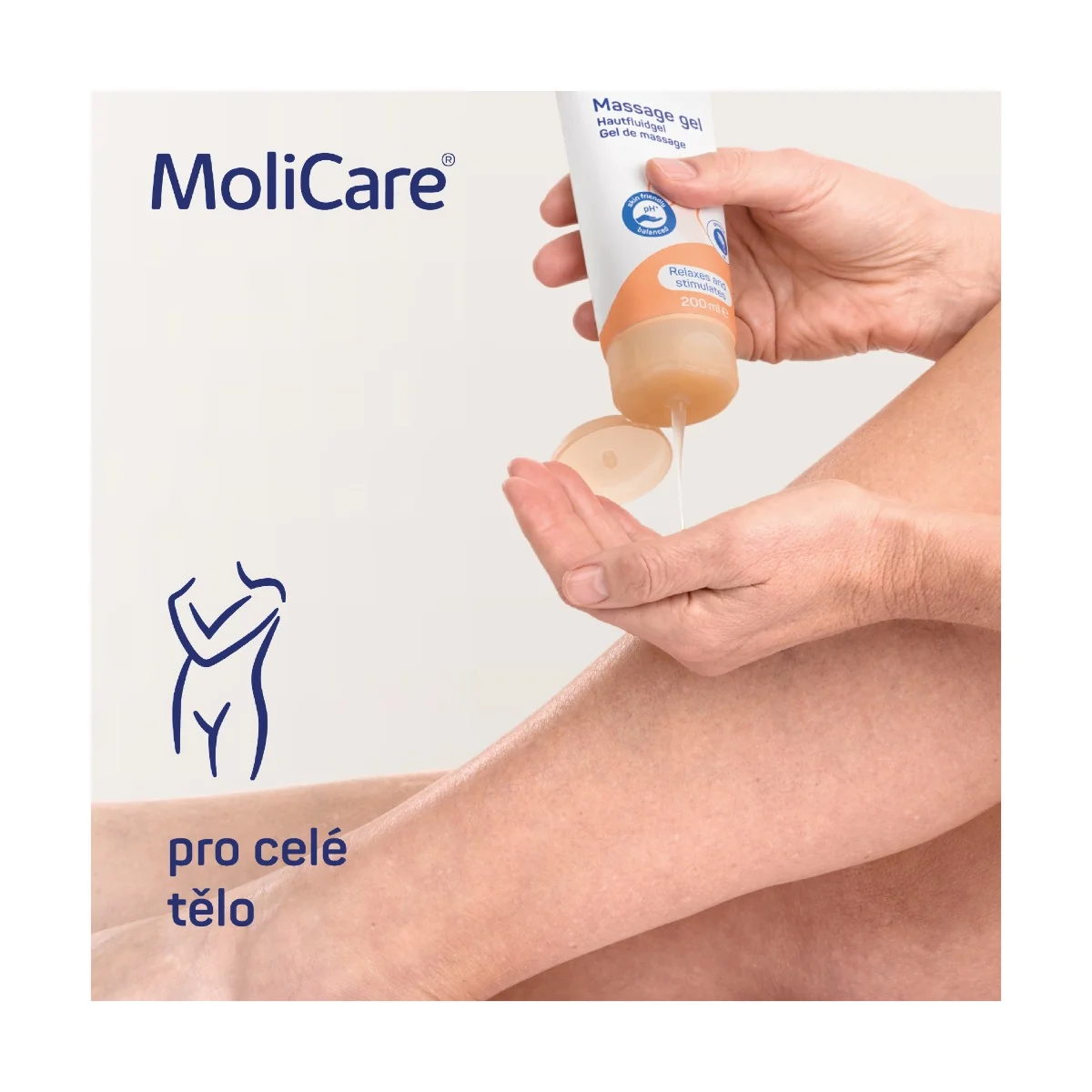 MoliCare Skin Masážní gel 200 ml