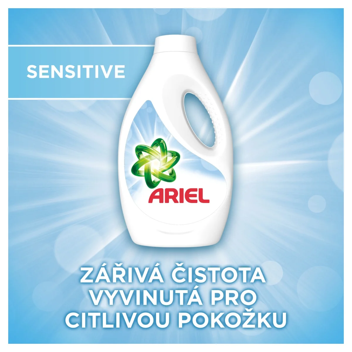 Ariel Sensitive Prací gel 3,2 l 64 praní