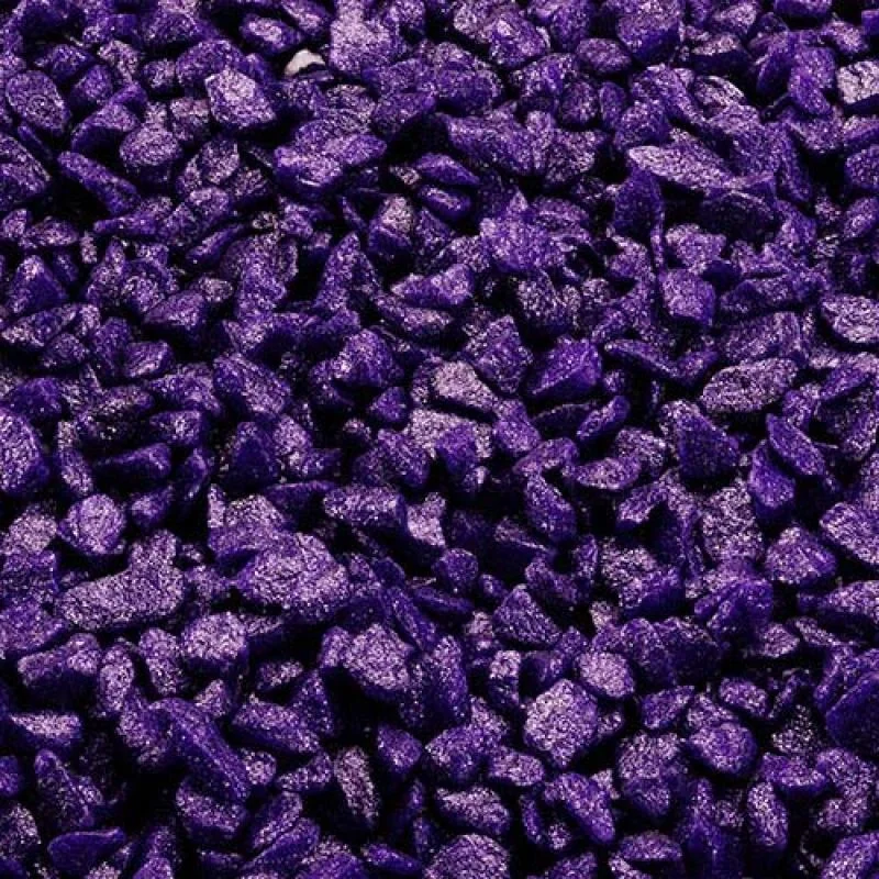 Ebi AQUA DELLA Glamour Stone 6/9mm 2kg URBAN-PURPLE -Barevný třpytivý štěrk do 