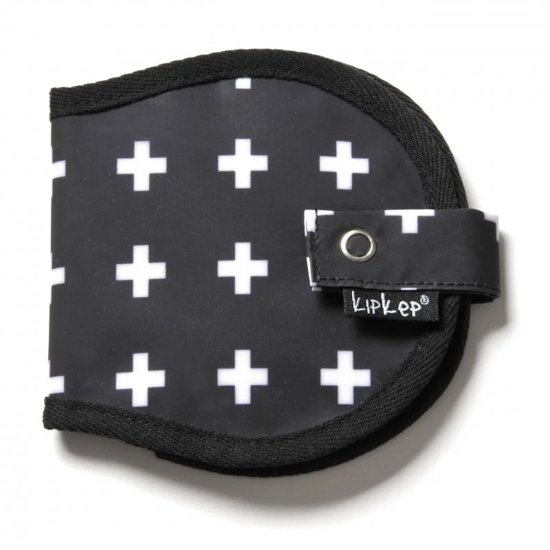 KipKep pouzdro na vložky do podprsenky NURSERY WALLET Crossy Black 