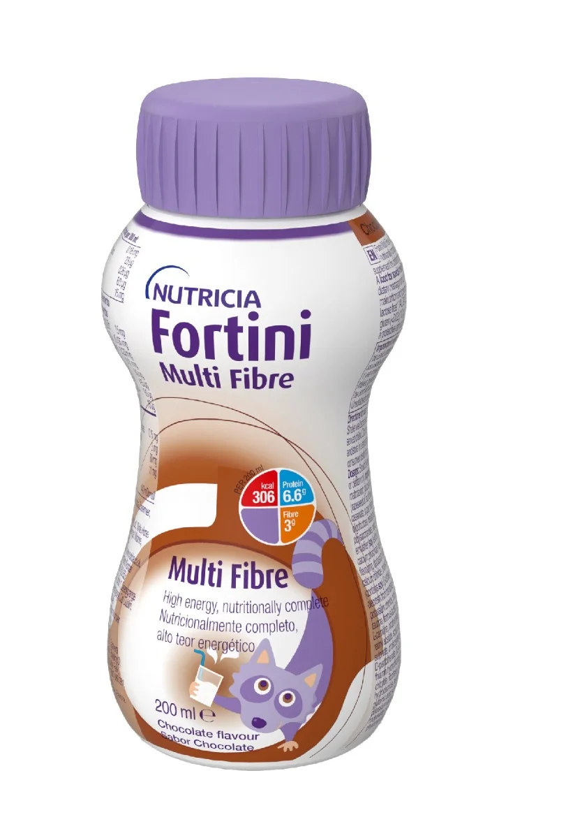 Fortini Pro děti s vlákninou Čokoláda 200 ml