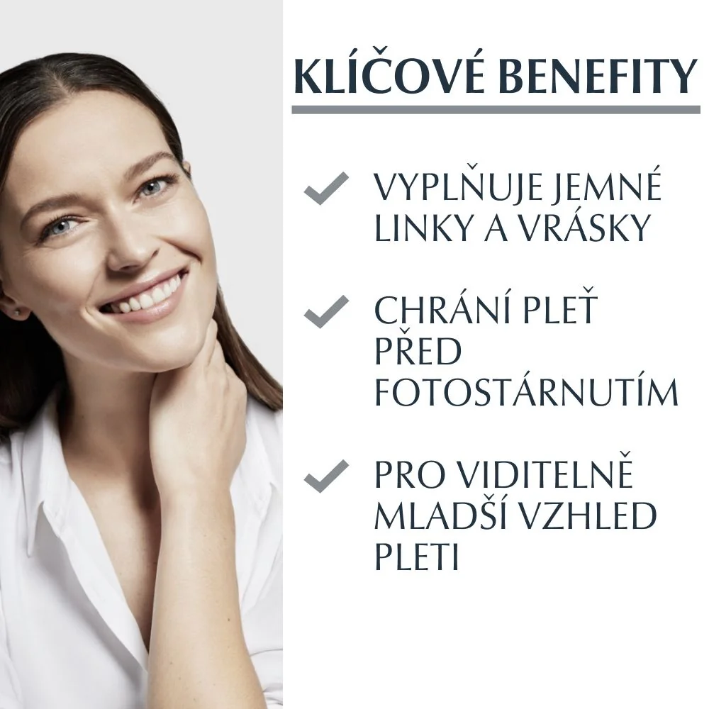 Eucerin Hyaluron-Filler + 3x Effect noční krém proti vráskám 50 ml