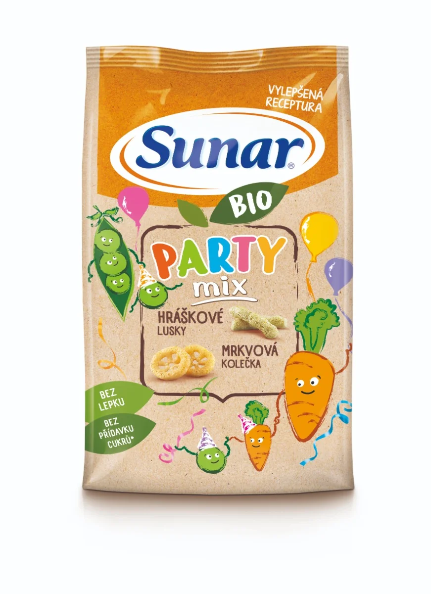 Sunar BIO Party mix křupky 45 g