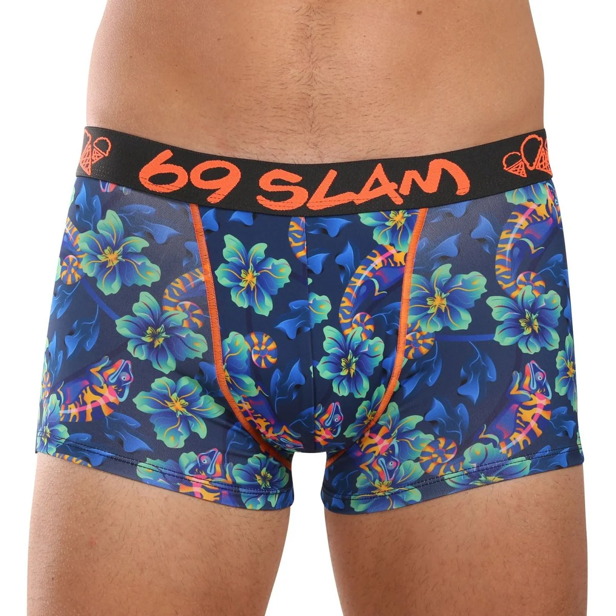 69SLAM Pánské boxerky Hip CHAMELEON (MSYCMN-PO) XL 