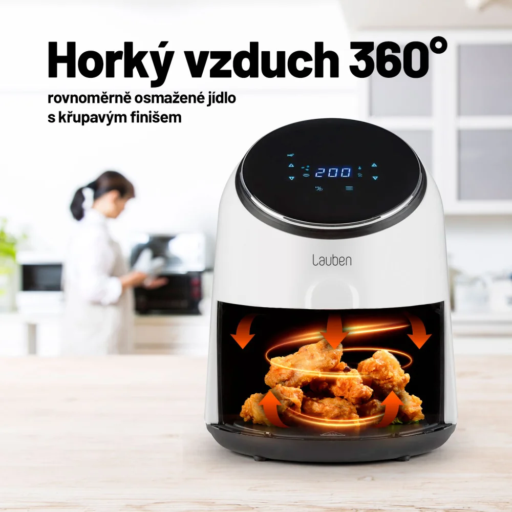 Lauben Hot Air Fryer 2500WT horkovzdušná fritéza