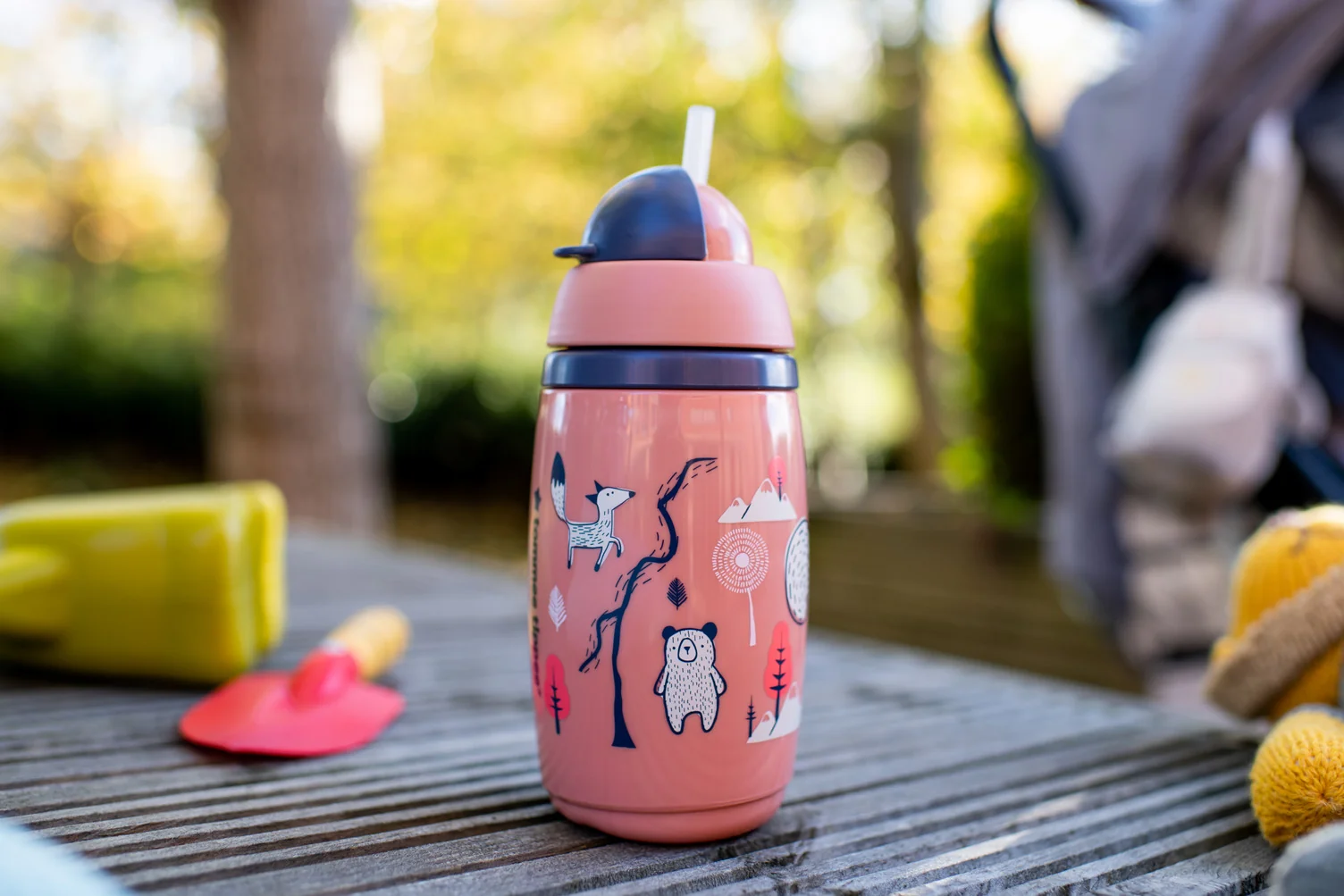 Tommee Tippee Superstar Netekoucí sportovní hrnek 12m+ 266 ml 1 ks růžový