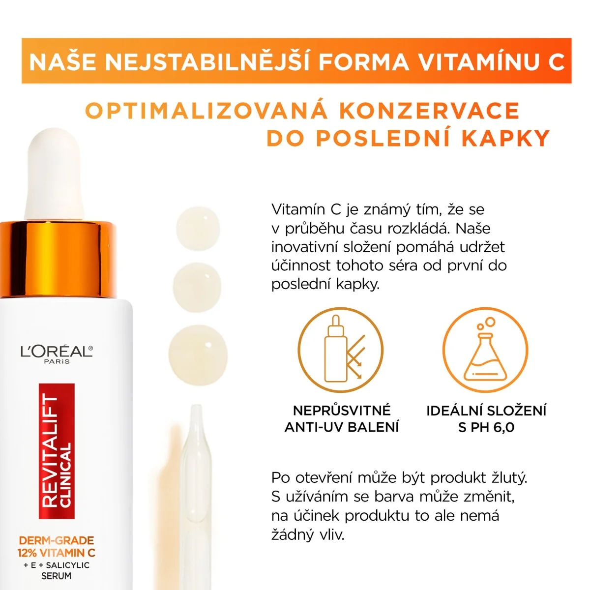 Loréal Paris Revitalift Clinical sérum s vitaminem C 30 ml