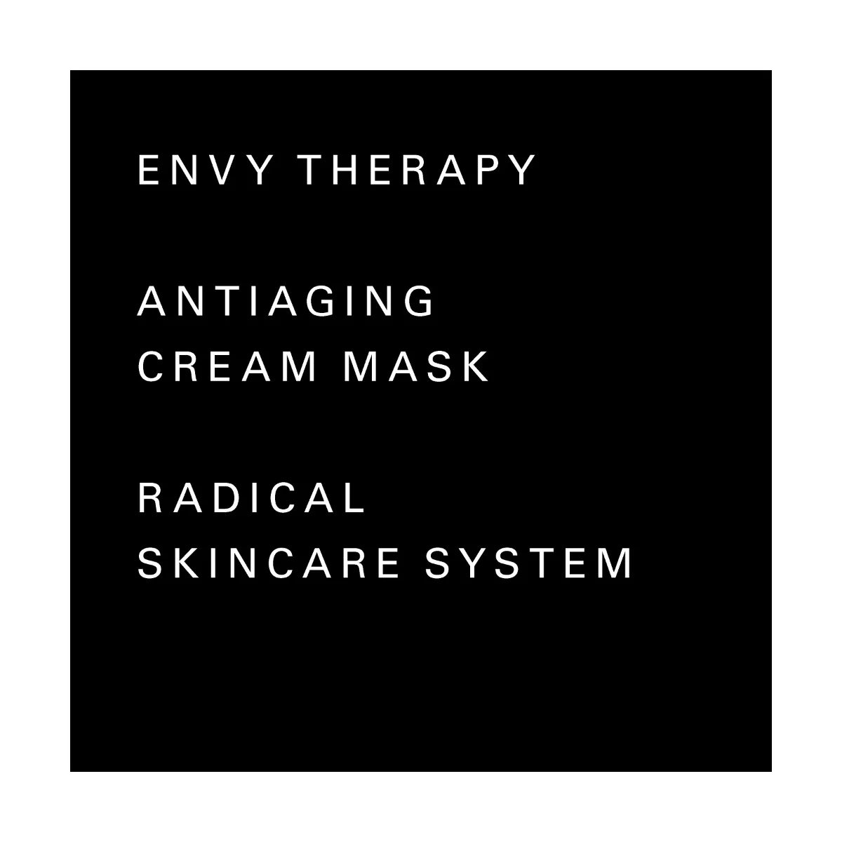 Envy Therapy Antiaging Cream Mask omlazující pleťová maska 55 ml