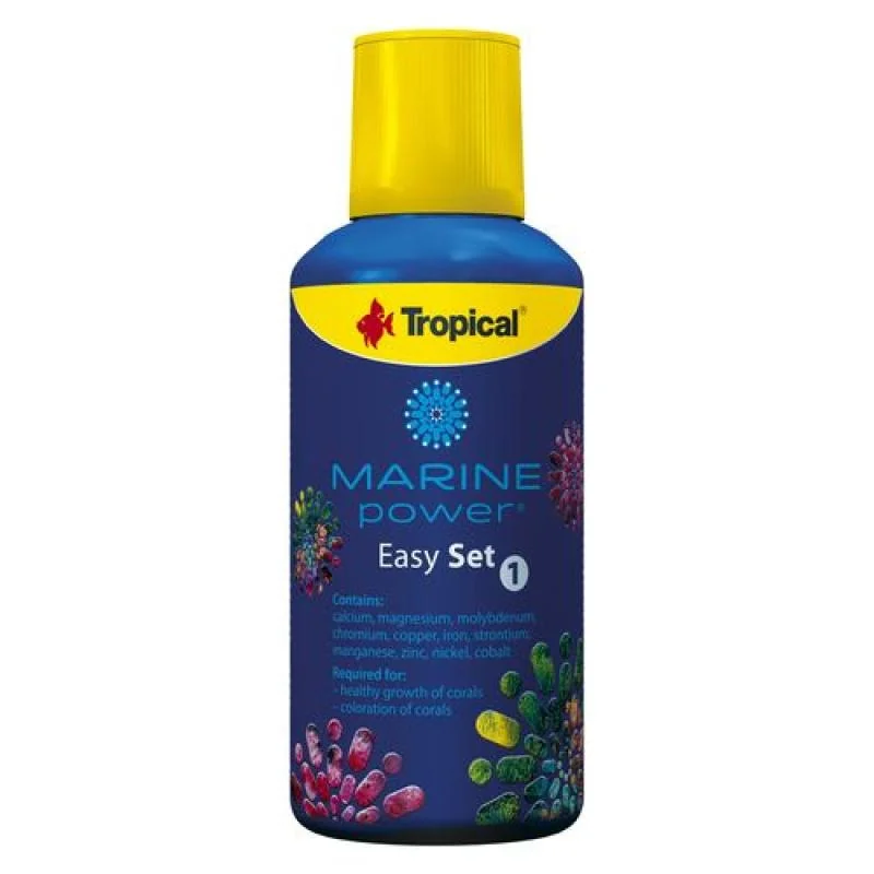 Tropical Easy Set 2x250ml sada pro komplexní doplňování prvků v malých mořských a 