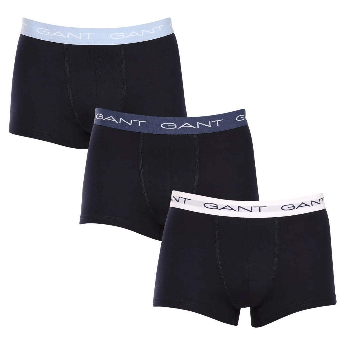 GANT 3PACK pánské boxerky modré (902343003-433) M 